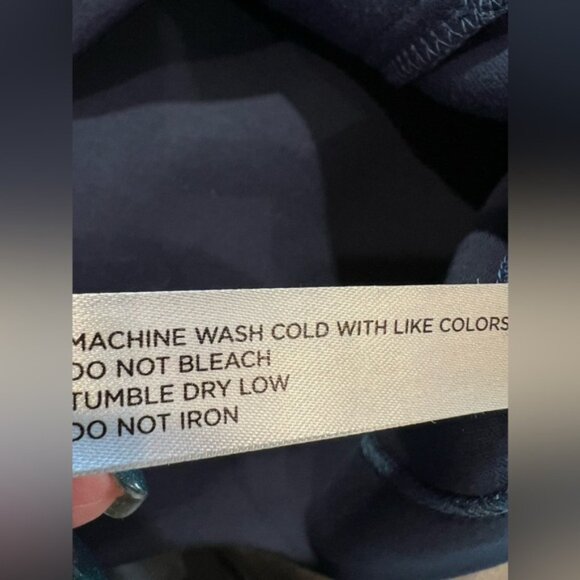 Tukernuck TNUCK SPORT Blue Snap Neck Bailey Pullover medium $128 - Picture 9 of 9